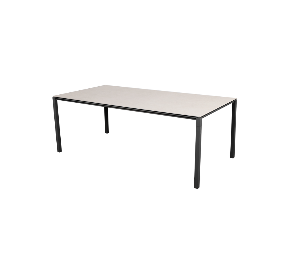 Pure dining table, 200x100 cm