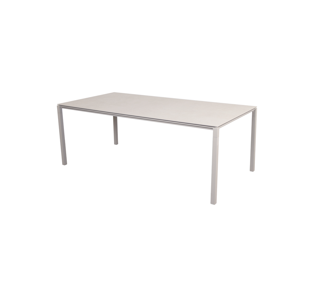 Pure dining table, 200x100 cm