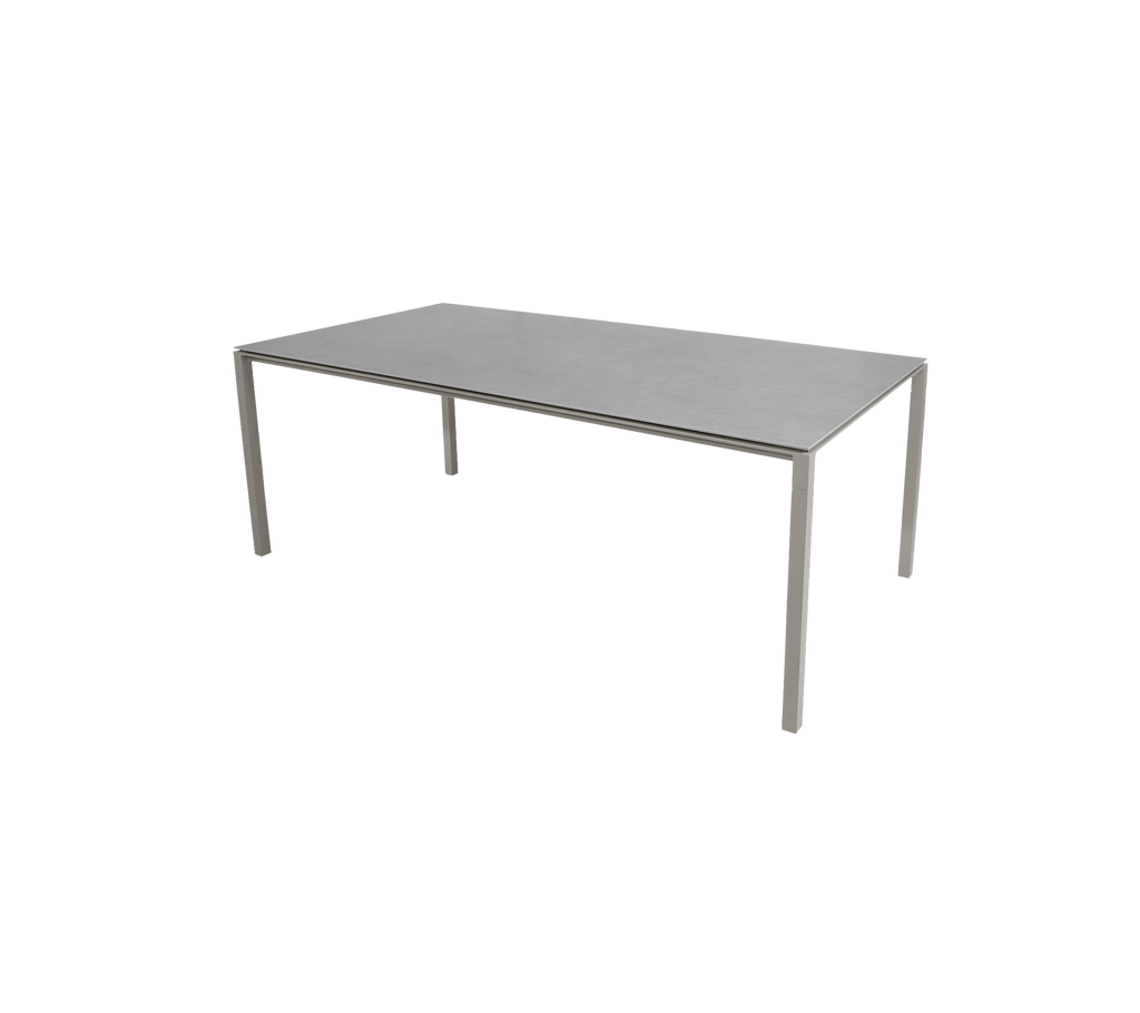 Pure dining table, 200x100 cm