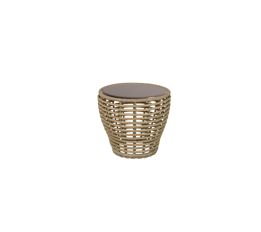 Basket coffee table, small