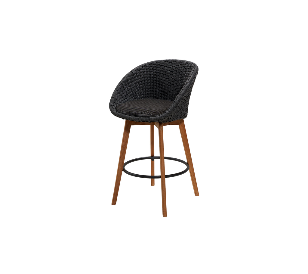 Peacock bar chair