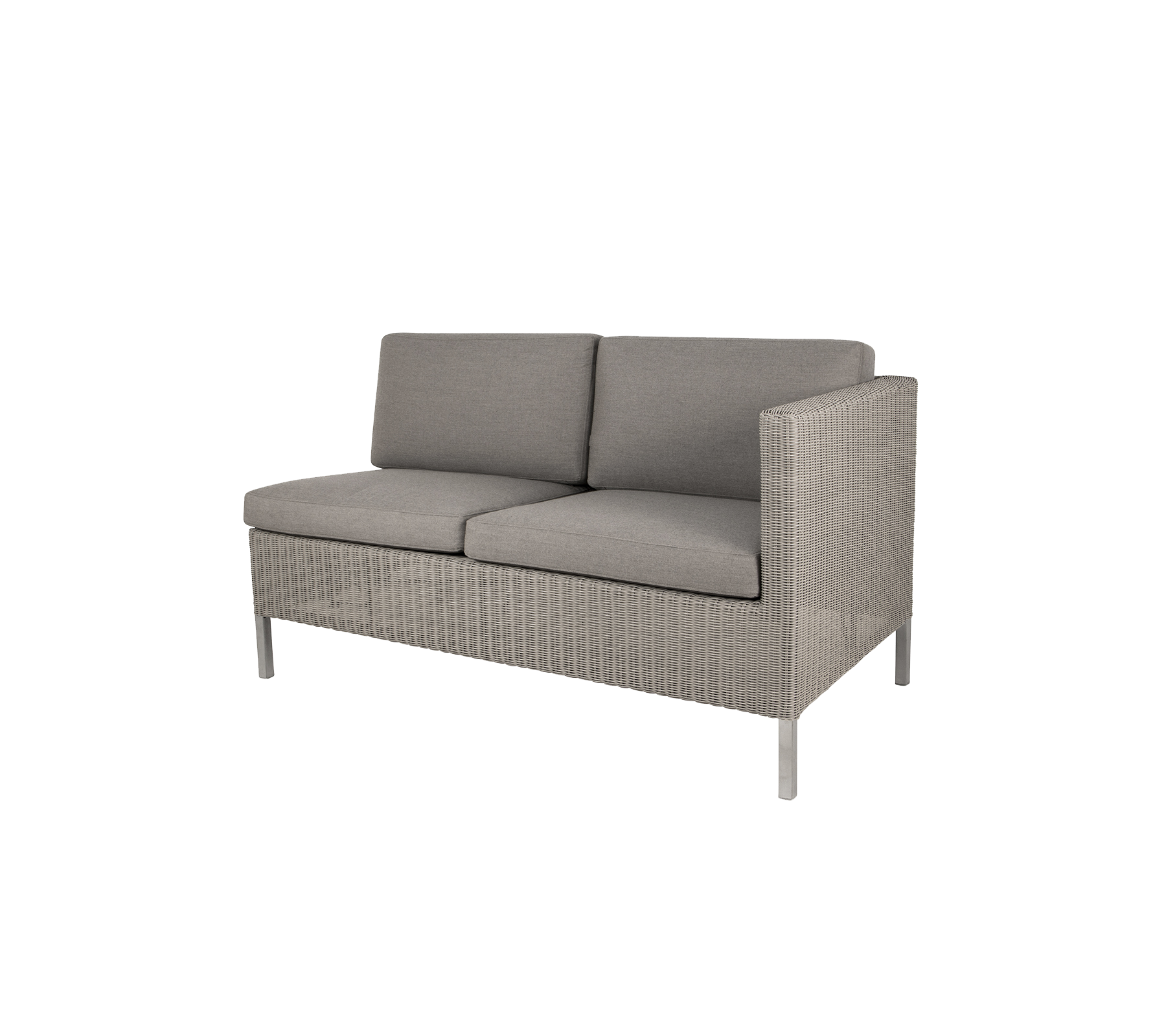 Connect dining lounge 2-seater sofa, left module