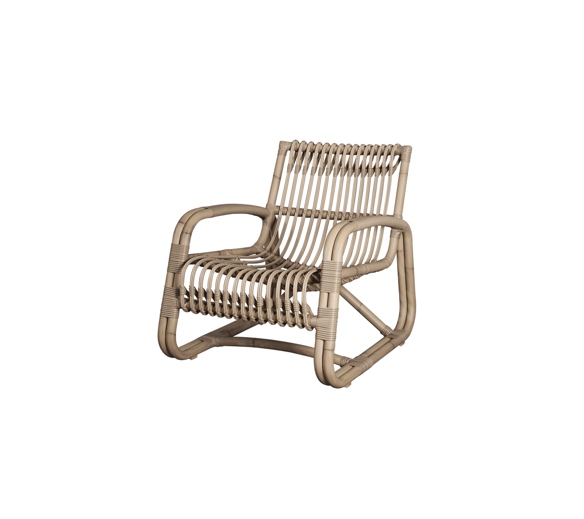 Stylish armchair featuring a modern woven design, blending comfort with a contemporary aesthetic.