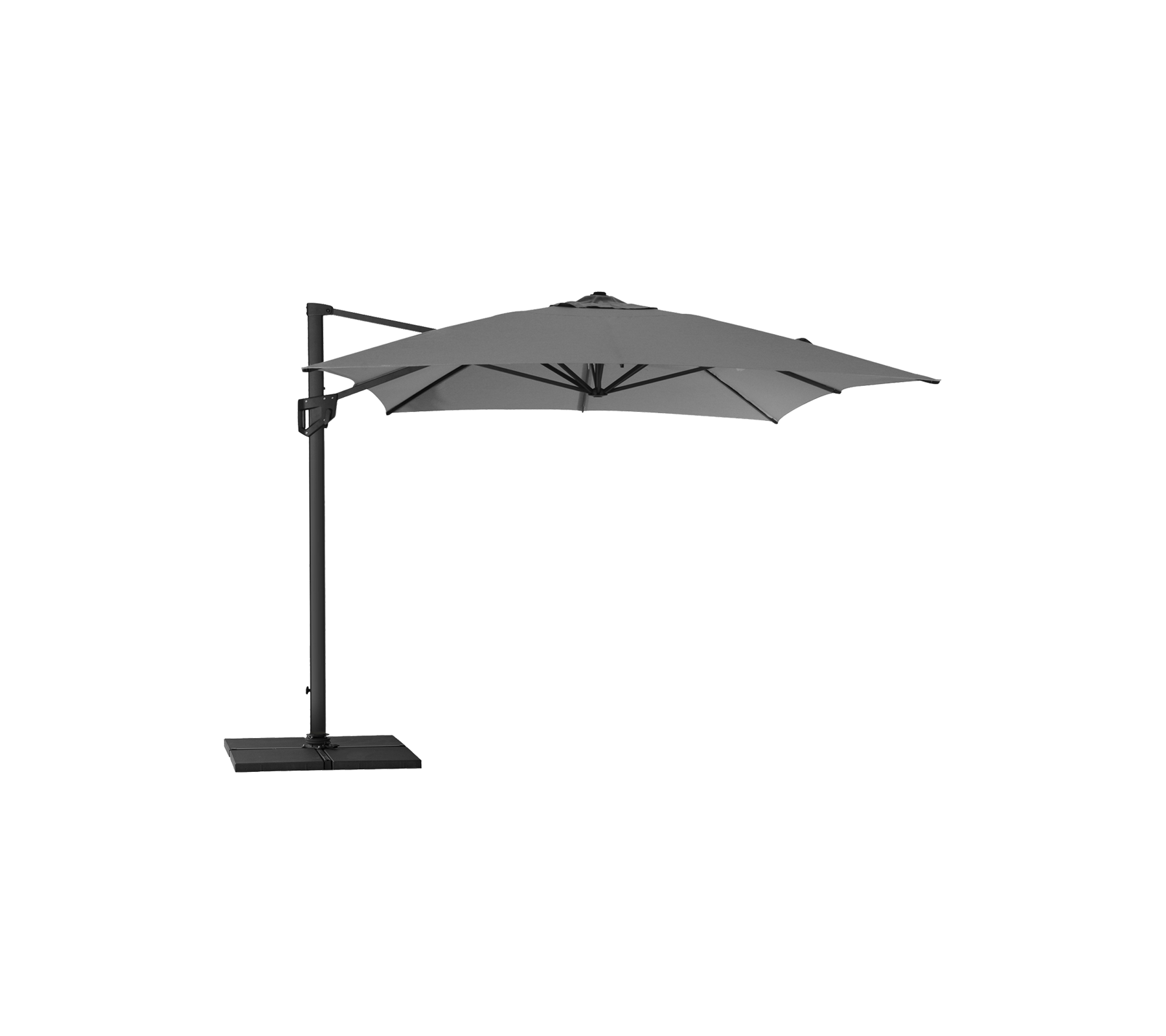 Hyde luxe hanging parasol, 3x4 m