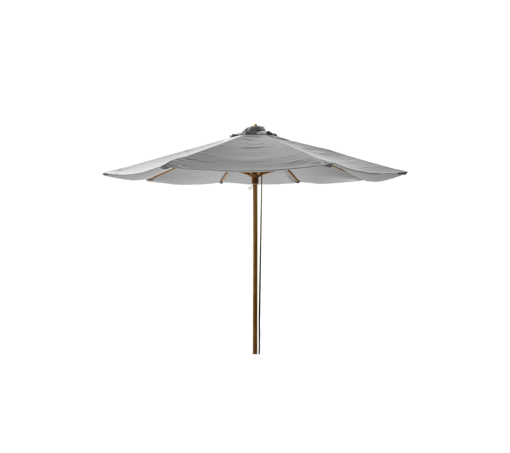 Classic parasol w/pulley system, dia. 3 m
