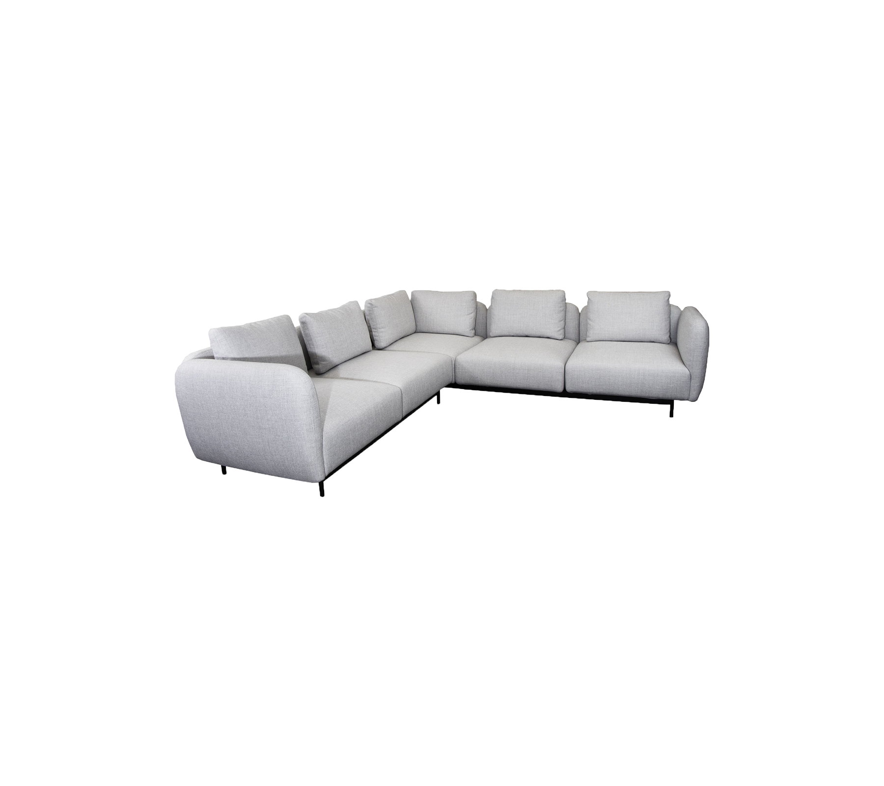 Aura corner sofa with high armrest (7)