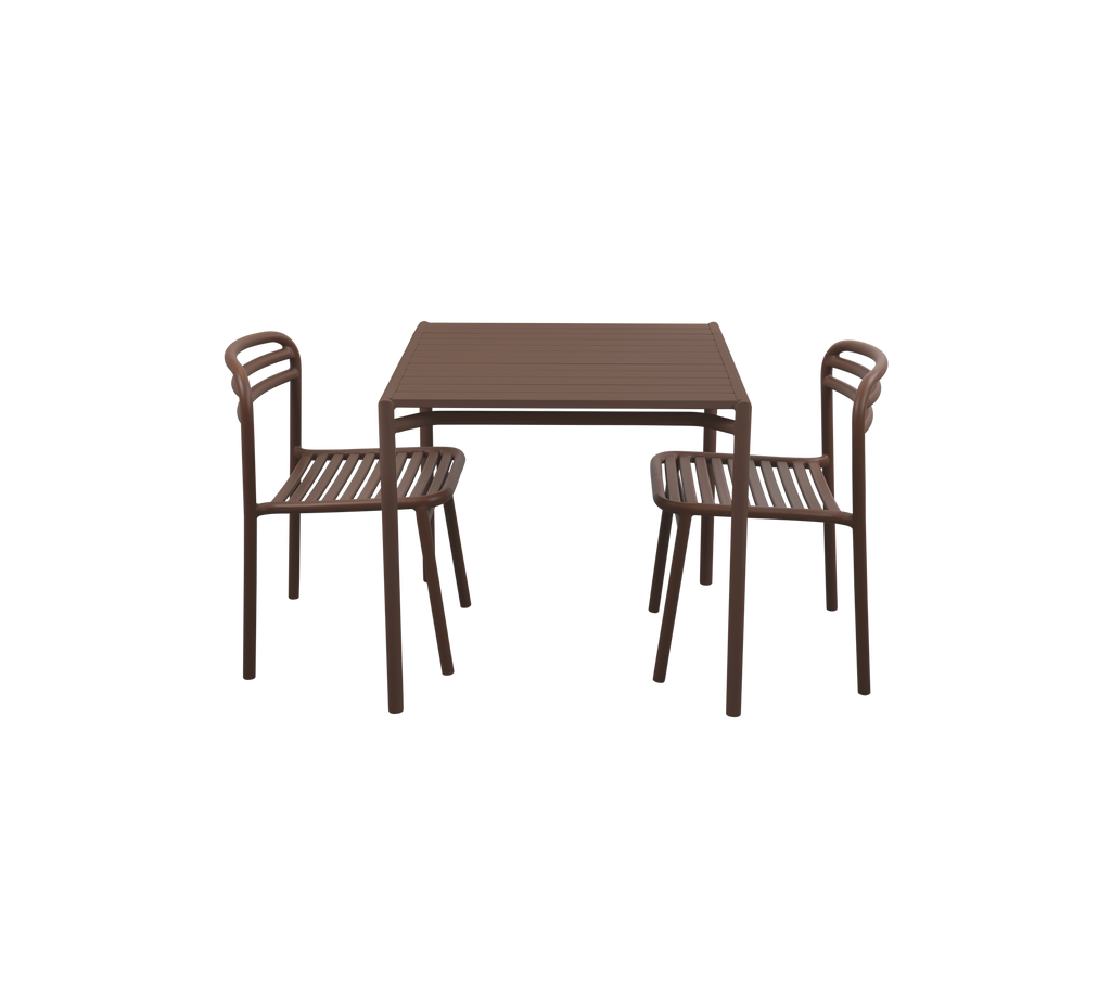 Bliss dining table incl. 2 Bliss chairs